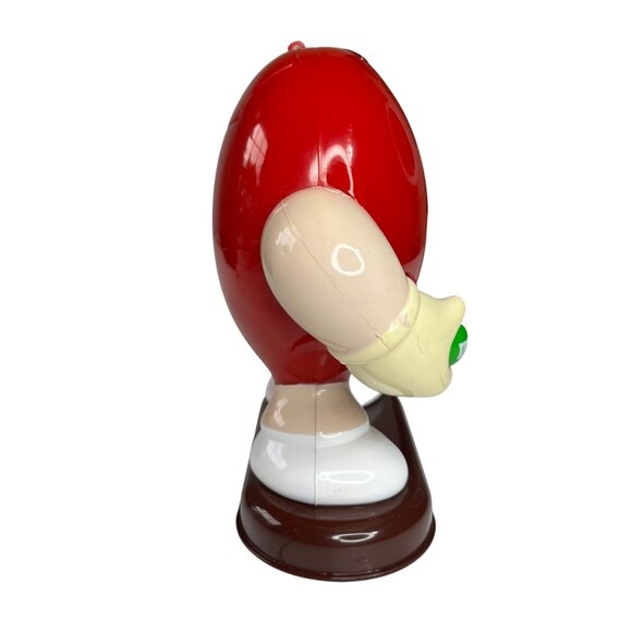 M&M Candy Dispenser Vintage Collectible Red Hand Waving Design - Picture 9 of 9